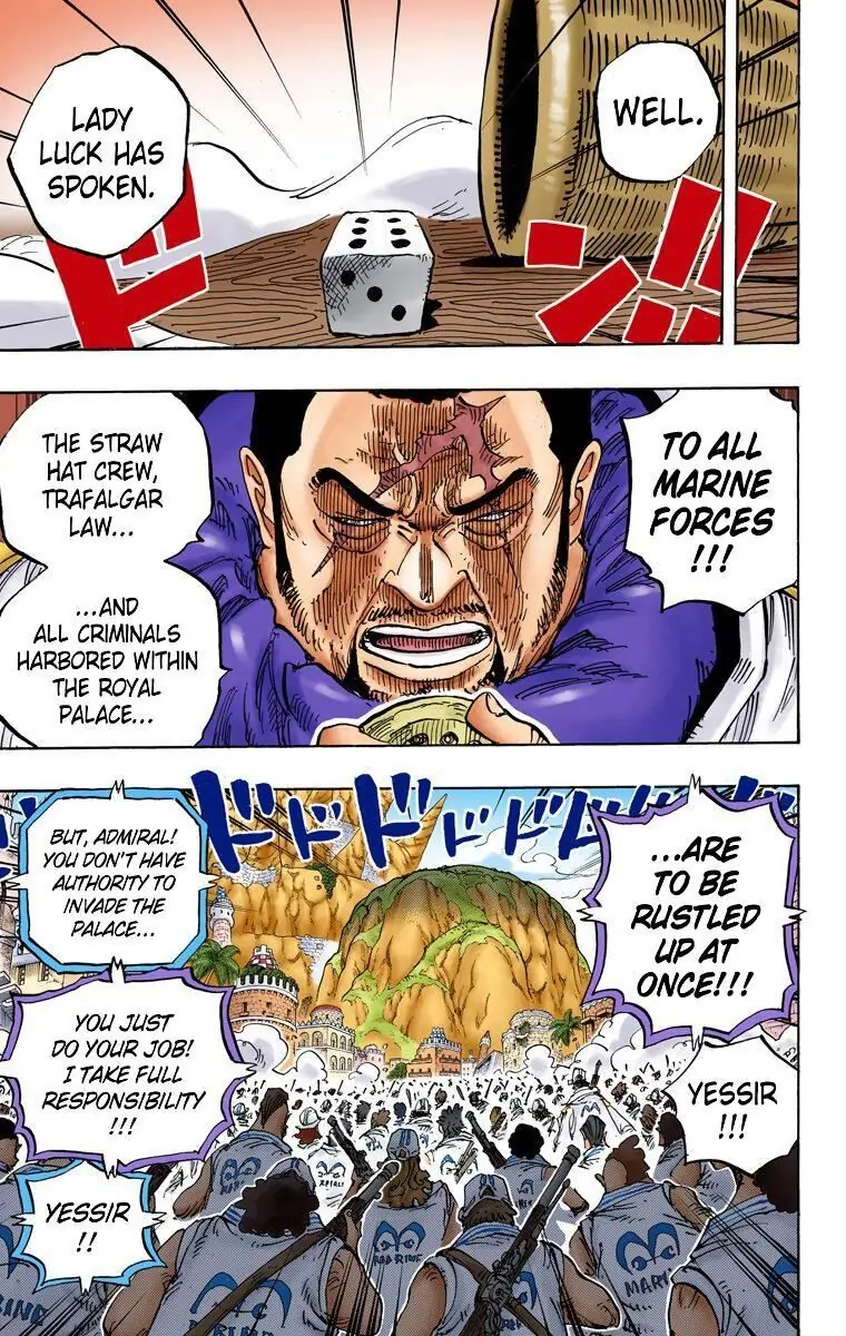 One Piece Digital Colored Chapter 796 image 22